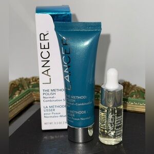 Lancer Polish and mini hydrating serum